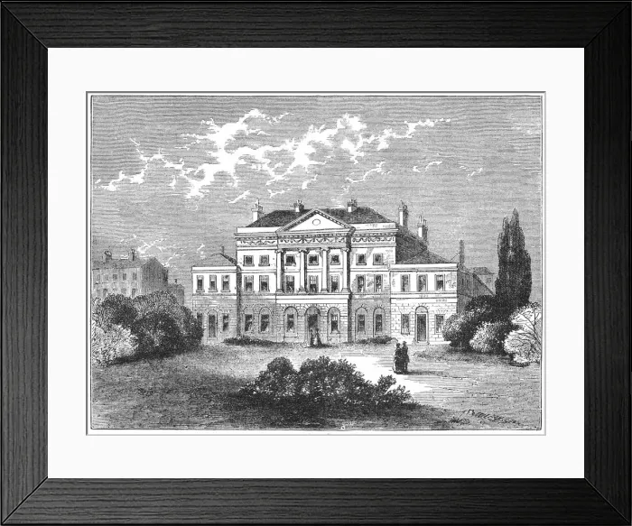 Framed Print : Lansdowne House Framed Print : Lansdowne House