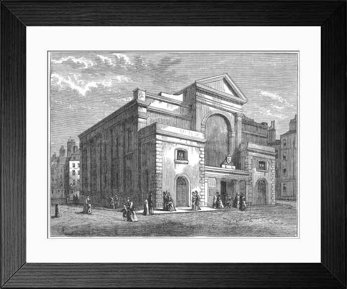 Framed Print : Curzon Chapel Framed Print : Curzon Chapel