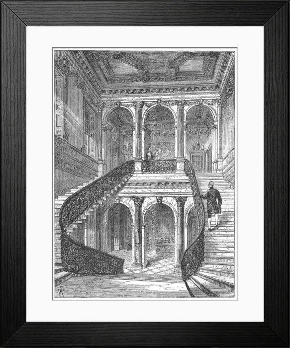 Framed Print : Chesterfield House Framed Print : Chesterfield House