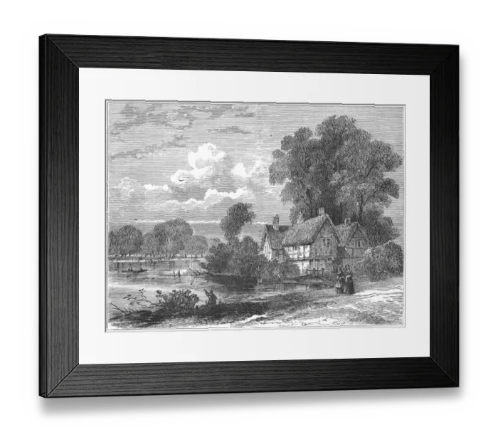 Framed Print : Cake House, Hyde Park Framed Print : Cake House, Hyde Park
