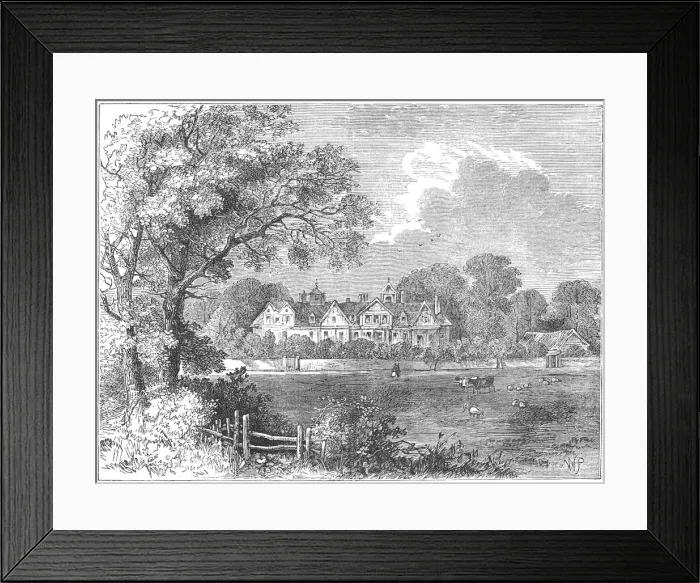 Framed Print : Old manor house Framed Print : Old manor house