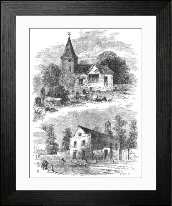 Framed Print : Marylebone Church Framed Print : Marylebone Church