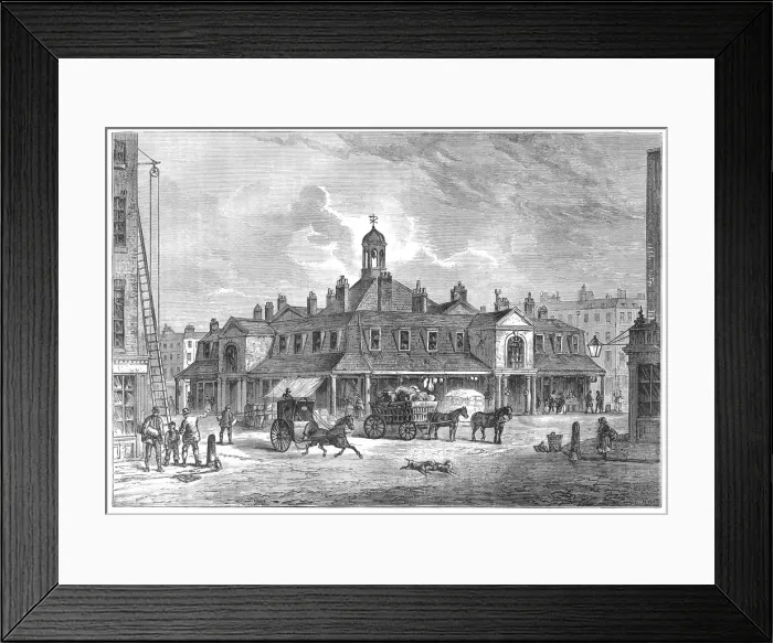 Framed Print : Oxford Market Framed Print : Oxford Market