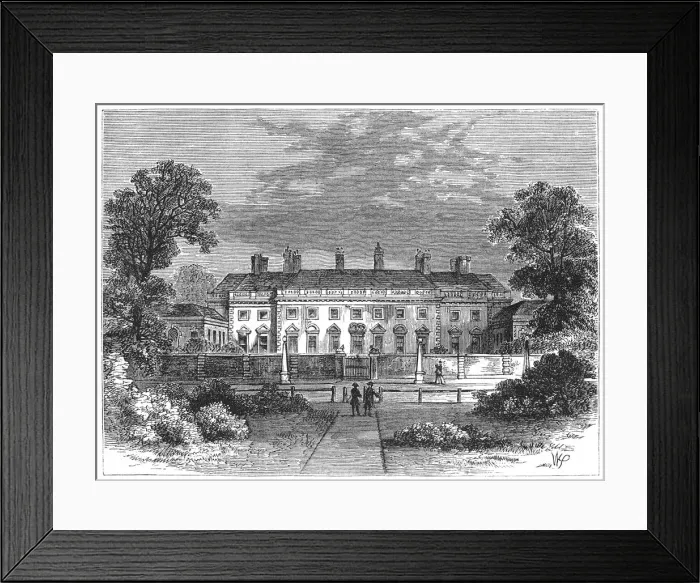 Framed Print : Bedford House Framed Print : Bedford House
