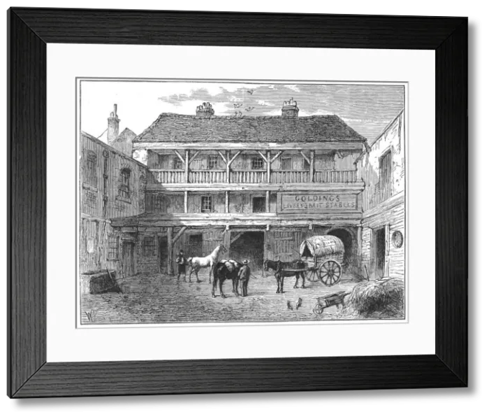 Framed Print : Black Bull Inn Framed Print : Black Bull Inn