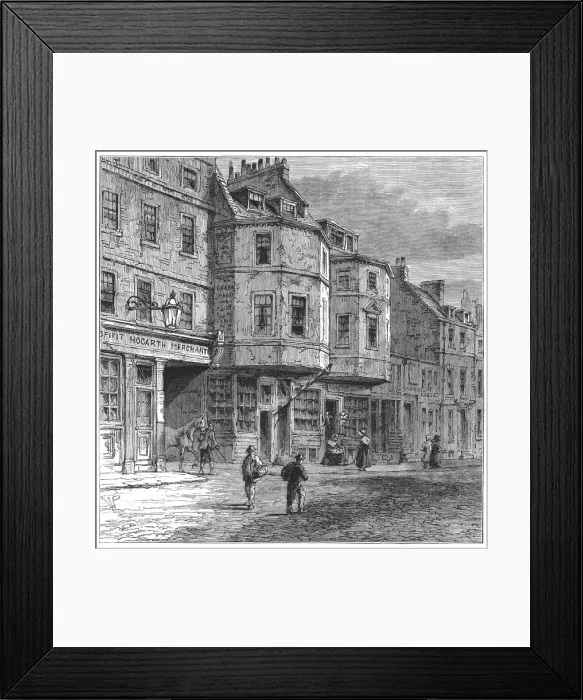 Framed Print : Oliver Cromwells house Framed Print : Oliver Cromwells house