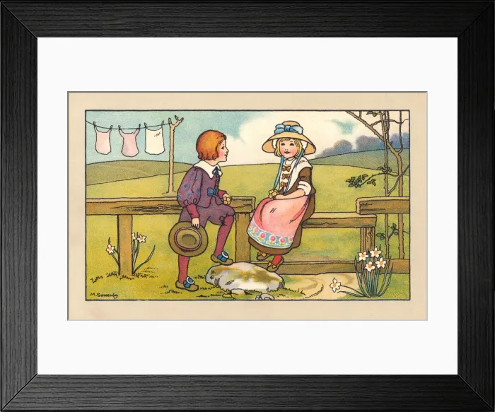 Framed Print : Millicent Sowerby Framed Print : Millicent Sowerby