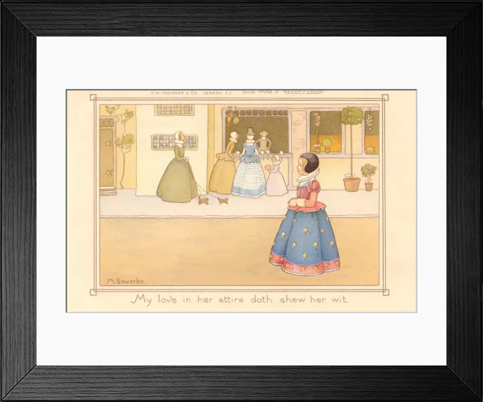 Framed Print : Millicent Sowerby Framed Print : Millicent Sowerby