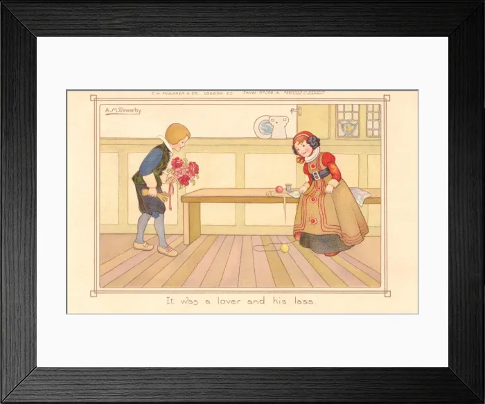 Framed Print : Millicent Sowerby Framed Print : Millicent Sowerby