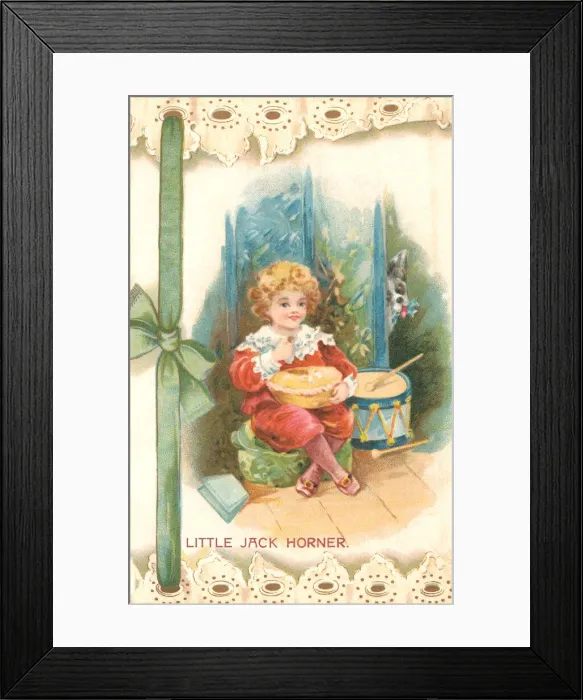 Framed Print : Little Jack Horner Framed Print : Little Jack Horner
