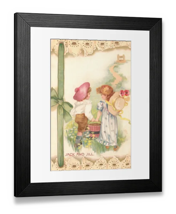 Framed Print : Jack and Jill Framed Print : Jack and Jill