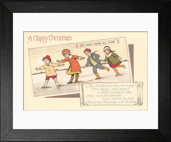 Framed Print : Edwardian Greetings Framed Print : Edwardian Greetings