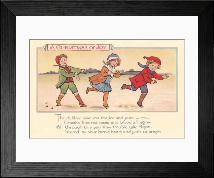 Framed Print : Edwardian Greetings Framed Print : Edwardian Greetings