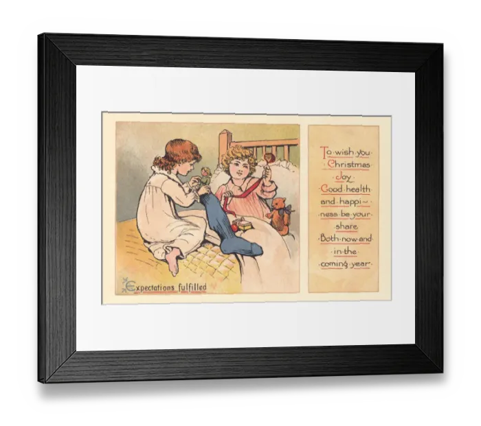 Framed Print : Edwardian Greetings Framed Print : Edwardian Greetings