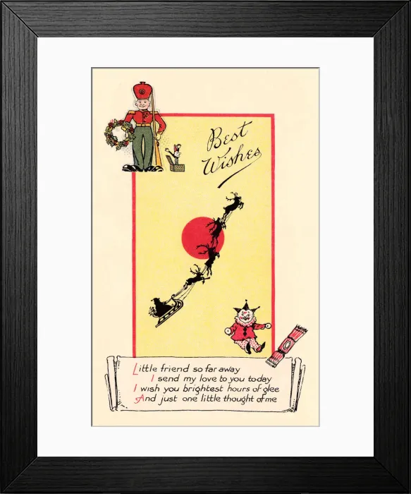 Framed Print : Edwardian Greetings Framed Print : Edwardian Greetings