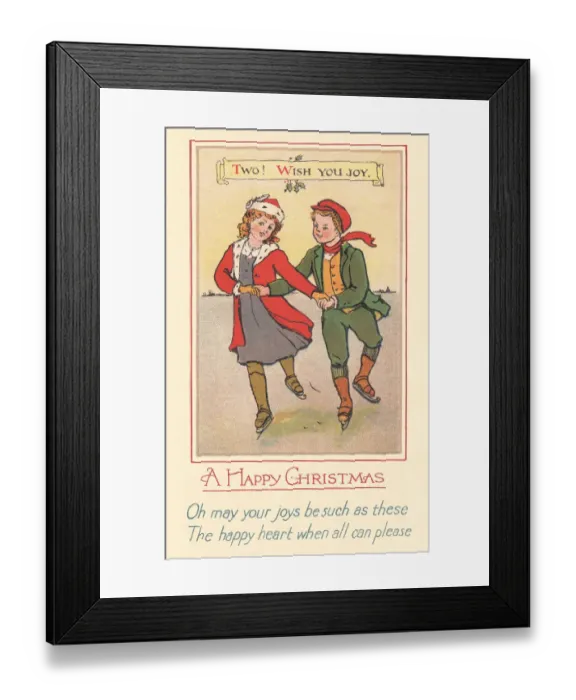 Framed Print : Edwardian Greetings Framed Print : Edwardian Greetings