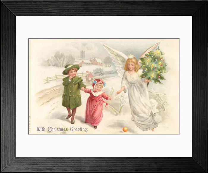 Framed Print : Edwardian Greetings Framed Print : Edwardian Greetings