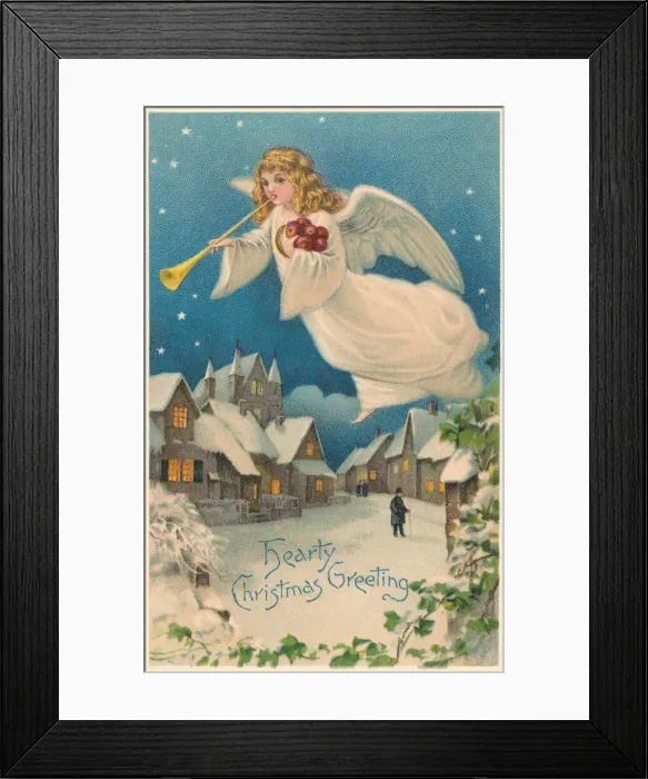 Framed Print : Christmas angel Framed Print : Christmas angel