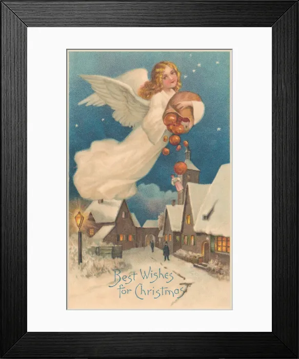 Framed Print : Christmas angel Framed Print : Christmas angel
