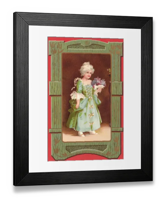 Framed Print : Regency girl Framed Print : Regency girl