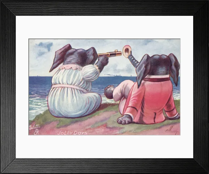 Framed Print : Anthropomorphic jumbos Framed Print : Anthropomorphic jumbos