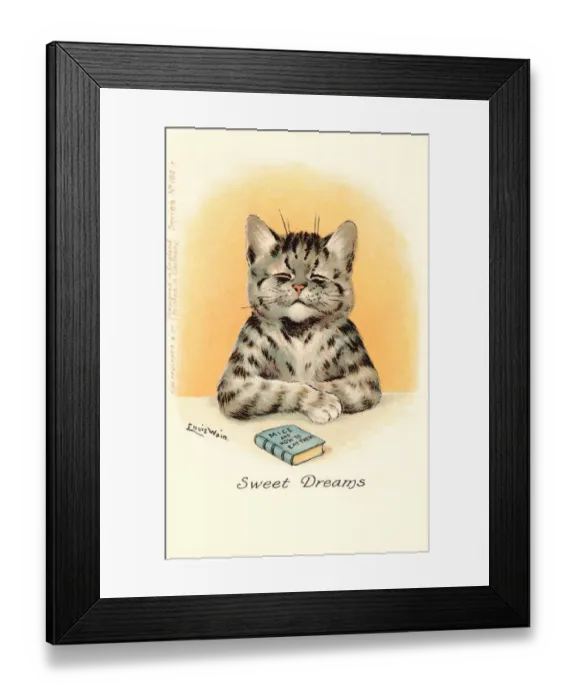 Framed Print : Anthropomorphic cats Framed Print : Anthropomorphic cats