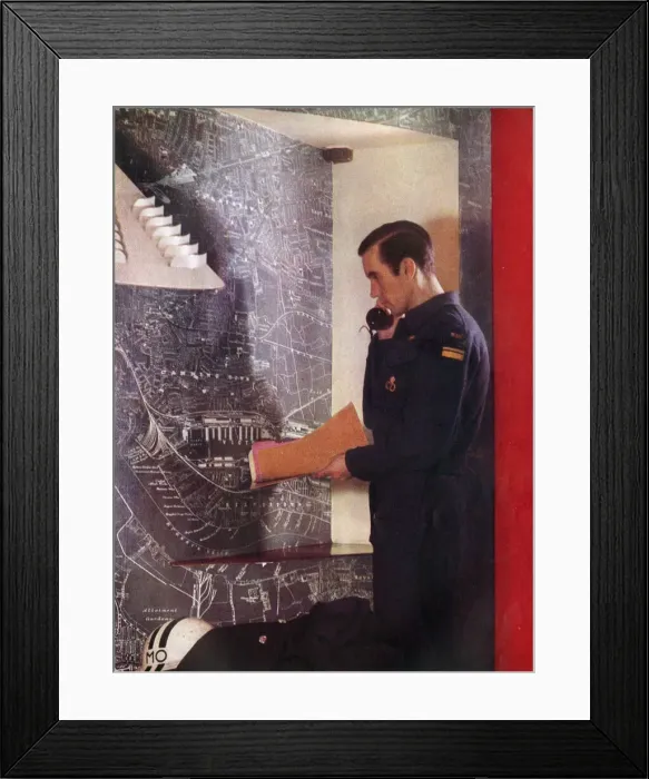 Framed Print : Medical Officer directing the Medical Services Framed Print : Medical Officer directing the Medical Services