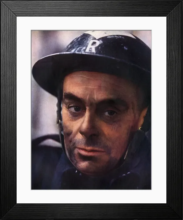 Framed Print : Portrait - A Heavy Rescue Man Framed Print : Portrait - A Heavy Rescue Man