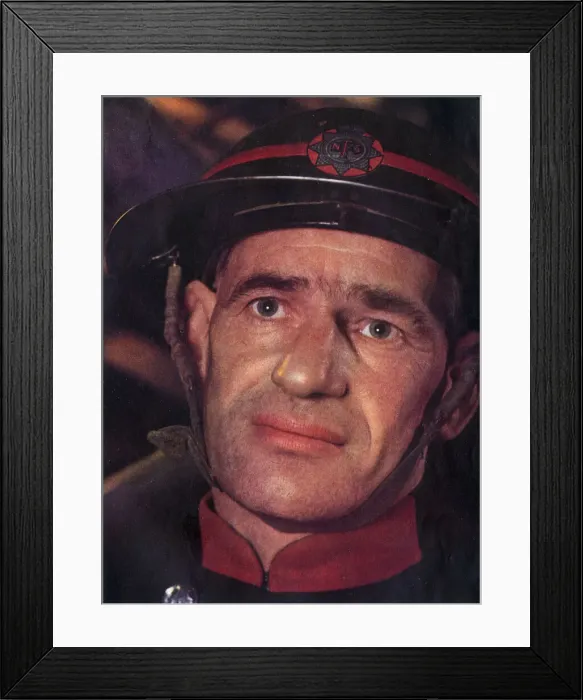 Framed Print : Portrait - A Professional Fireman Framed Print : Portrait - A Professional Fireman