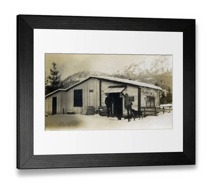 Framed Print : British Columbia, Canada - Post Office
