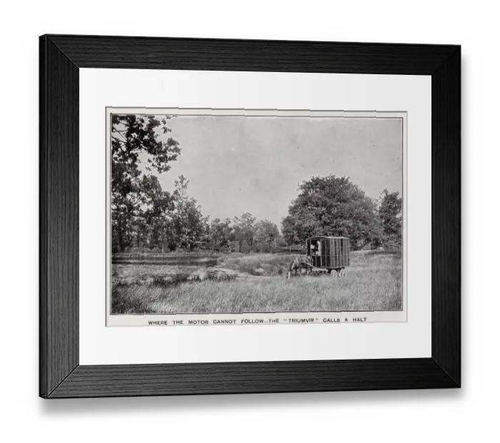 Framed Print : The Art of Caravanning (Bertram Smith) Framed Print : The Art of Caravanning (Bertram Smith)