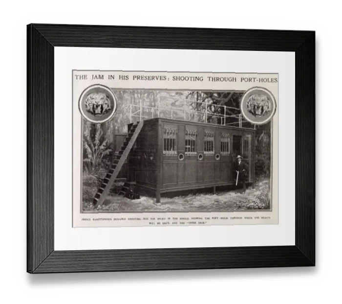 Framed Print : Shooting Box. Date: 1907 Framed Print : Shooting Box. Date: 1907