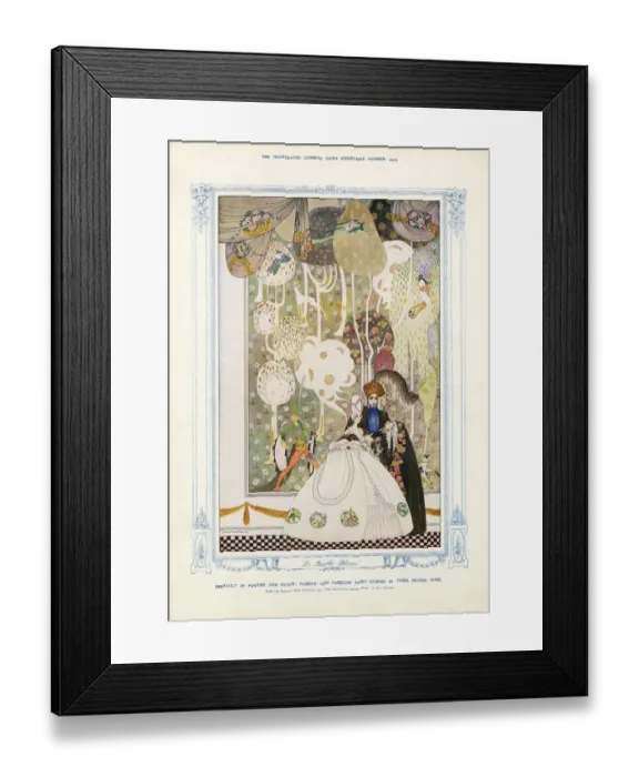 Framed Print : Perrault in Powder and Patch - Fmaous and Familiar fairy stories in their proper guise Framed Print : Perrault in Powder and Patch - Fmaous and Familiar fairy stories in their proper guise