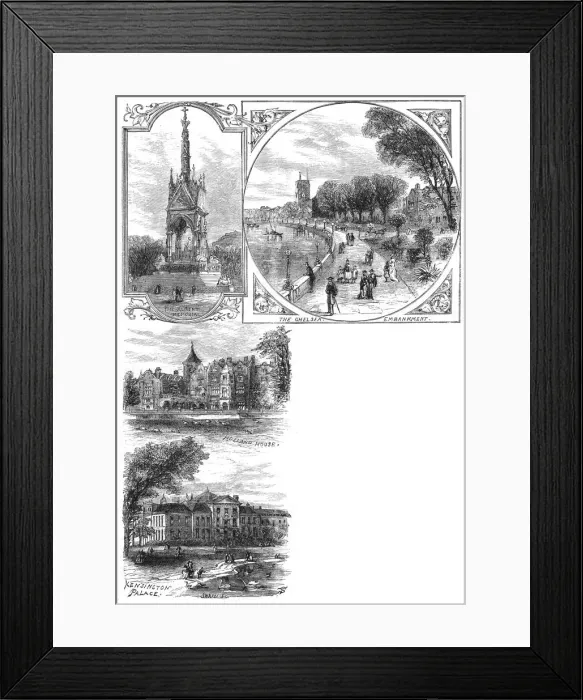 Framed Print : London Views Framed Print : London Views
