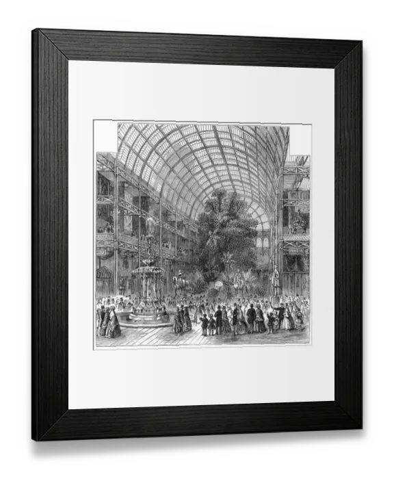 Framed Print : Great Exhibition 1851 Framed Print : Great Exhibition 1851