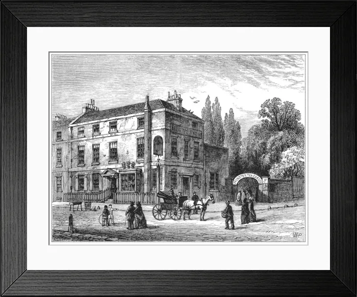 Framed Print : Monster Tea Garden Framed Print : Monster Tea Garden