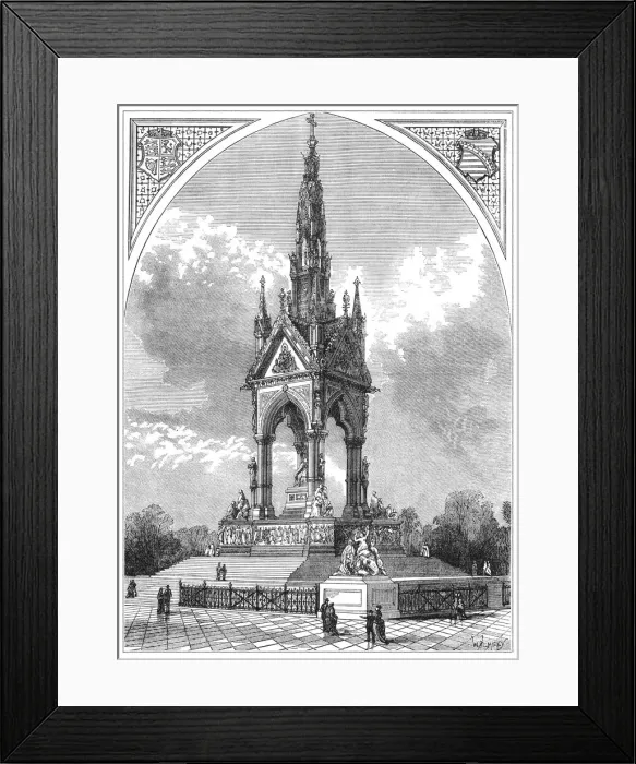 Framed Print : The Albert Memorial Framed Print : The Albert Memorial