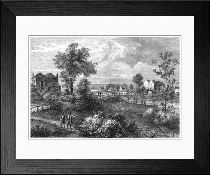 Framed Print : Jennys Whim Bridge Framed Print : Jennys Whim Bridge