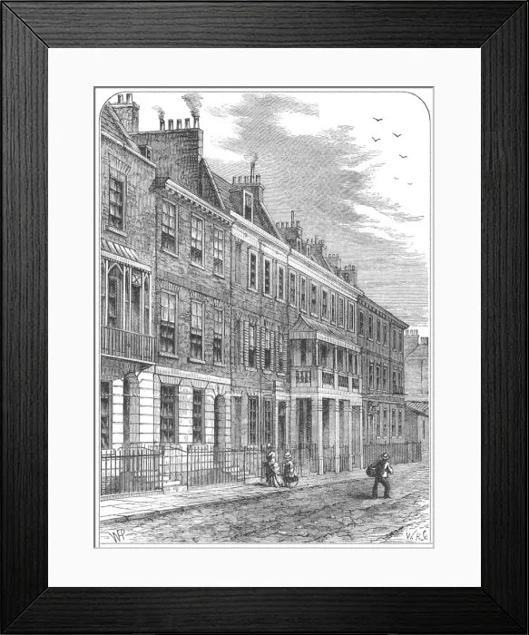 Framed Print : Thomas Carlyles House Framed Print : Thomas Carlyles House