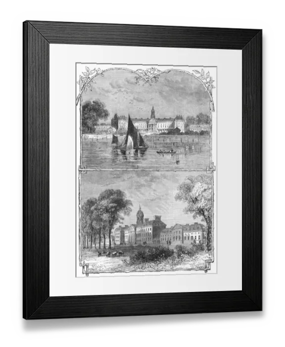 Framed Print : Chelsea Hospital Framed Print : Chelsea Hospital