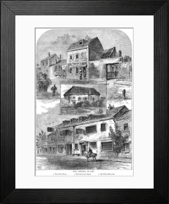 Framed Print : Chelsea Views