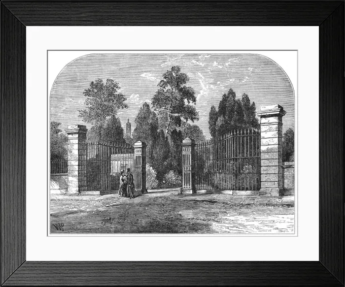 Framed Print : Brompton Cemetary Framed Print : Brompton Cemetary