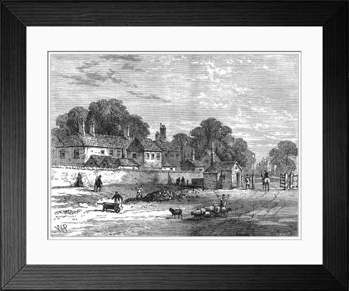 Framed Print : Old Turnpike Kensington