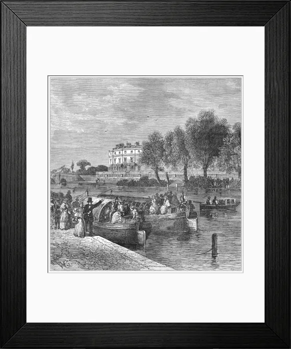 Framed Print : Paddington Canal Framed Print : Paddington Canal