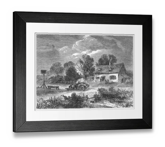 Framed Print : The Plough Kensal Green