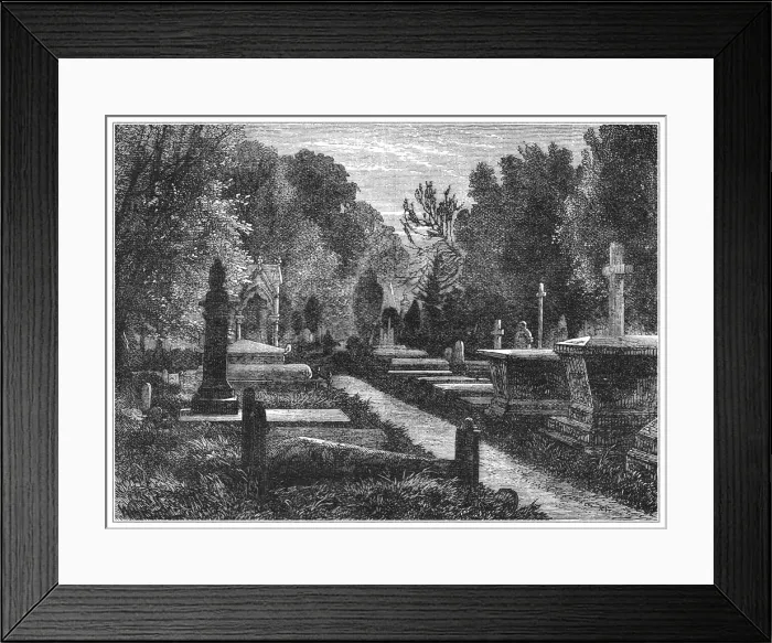 Framed Print : Kensal Green Cemetary Framed Print : Kensal Green Cemetary