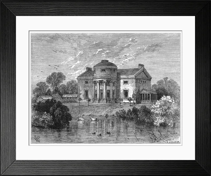 Framed Print : The Holme, Regents Park Framed Print : The Holme, Regents Park