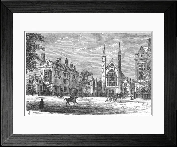 Framed Print : St Katharines Hospital Framed Print : St Katharines Hospital