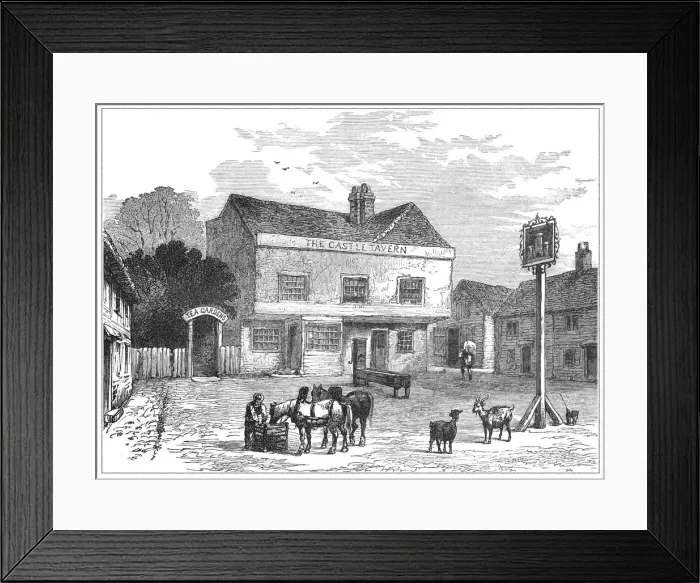 Framed Print : Castle Tavern Framed Print : Castle Tavern