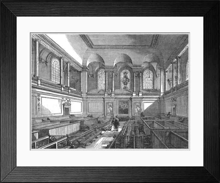 Framed Print : The Foundling Hospital Framed Print : The Foundling Hospital